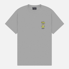 Мужская футболка RIPNDIP Know Ur Shrooms, цвет серый, размер XL