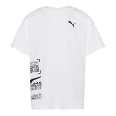 Подростковая футболка PUMA Classics XCNTRY BKR Logo Tee