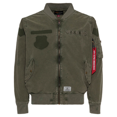 Мужской бомбер L-2B Rip And Repair Flight Bomber Alpha Industries