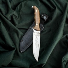 Нож беркут, нержавеюща сталь 65х13 Сердце Кизляра
