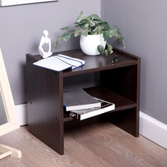 Тумба прикроватная ксения, 42,5 х 33,5 х 39,5, венге Клик Мебель