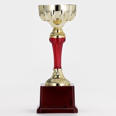 Кубок 133a, наградная фигура, золото, подставка пластик, 25,5 × 9,5 × 9,5 см. Командор