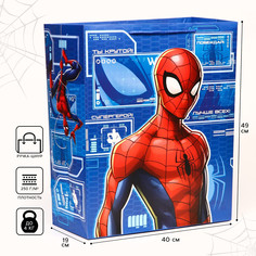 Пакет подарочный, 40 х 49 х 19 см, человек-паук Marvel