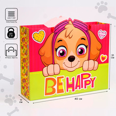 Пакет ламинированный горизонтальный, 31 х 40 х 11 см PAW Patrol
