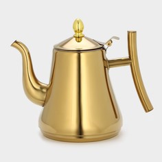 Чайник из нержавеющей стали с ситом No Brand