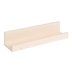 Полка навесная д-7, 550х130х115, дуб молочный No Brand