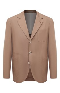 Хлопковый пиджак Brunello Cucinelli