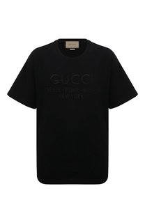 Хлопковая футболка Gucci