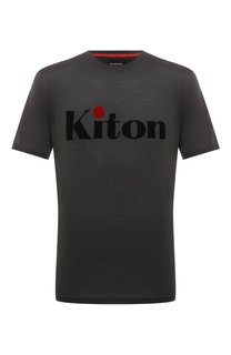 Хлопковая футболка Kiton