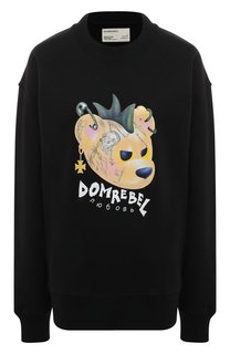 Хлопковый свитшот DOMREBEL