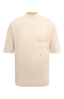 Хлопковая футболка Maison Margiela