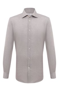 Хлопковая рубашка Kiton
