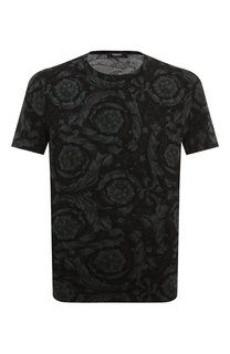 Хлопковая футболка Versace