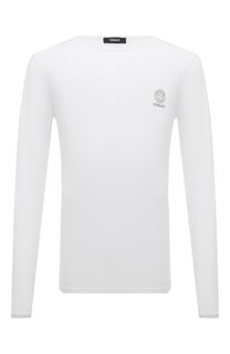 Хлопковый лонгслив Versace