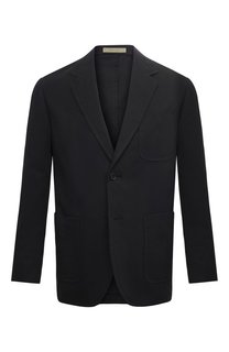 Хлопковый пиджак Corneliani