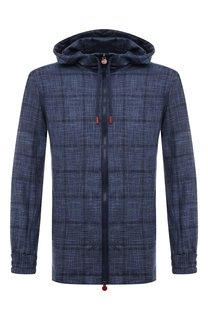 Толстовка из шерсти и шелка Kiton