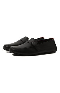 Кожаные мокасины Santoni