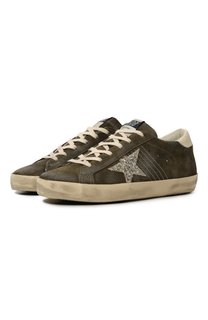 Замшевые кеды Super Star Golden Goose Deluxe Brand