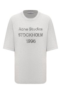 Хлопковая футболка Acne Studios