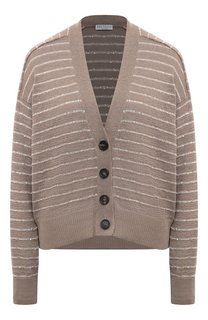 Хлопковый кардиган Brunello Cucinelli