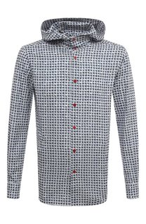 Хлопковая рубашка Kiton