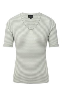 Футболка из вискозы Giorgio Armani