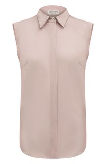 Хлопковая блузка Brunello Cucinelli