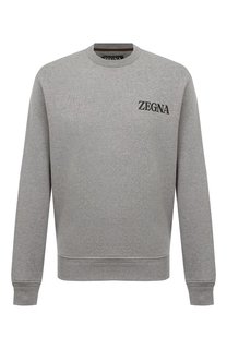 Хлопковый свитшот Zegna