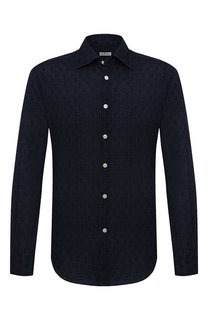 Хлопковая рубашка Kiton