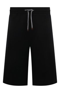 Хлопковые шорты Brunello Cucinelli