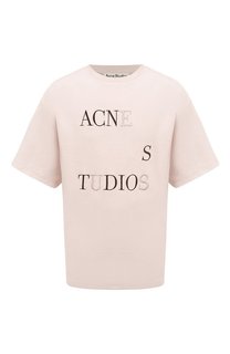 Хлопковая футболка Acne Studios