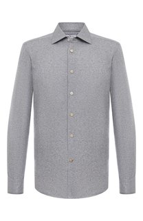 Хлопковая рубашка Kiton