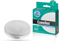 Лампочка Camelion GX53 6W 220V 4500K 520Lm LED6-GX53/845/GX53 13543