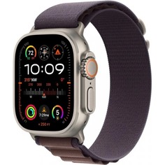 Умные часы APPLE Watch Ultra 2 GPS + Cellular 49mm Titanium Case with Indigo Alpine Loop - Small MRER3 / MRFE3