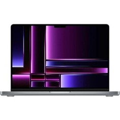 Ноутбук Apple MacBook Pro A2779 M2 Pro 10 core 16Gb SSD512Gb/16 core GPU 14.2 Retina XDR (3024x1964) MacOS grey space WiFi BT Cam (MPHE3ZP/A)