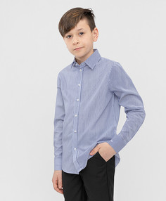 Сорочка голубая в полоску Button Blue (146)
