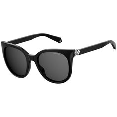Солнцезащитные очки Polaroid, черный, серый