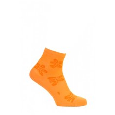 Носки Пингонс, 3 пары, размер 25 (размер обуви 38-40), оранжевый