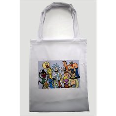 Сумка шоппер Мега Принт, фактура гладкая, мультиколор