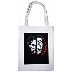 Сумка шоппер Мега Принт, фактура гладкая, мультиколор