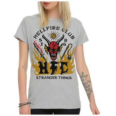 Футболка DS Apparel, размер XS, серый