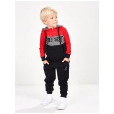 Костюм спортивный Mini Maxi, размер 92, бордовый