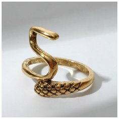 Кольцо Queen Fair, безразмерное, золотой