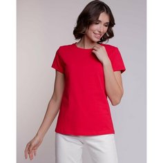 Футболка Uzcotton, размер 38-40\XXS, красный