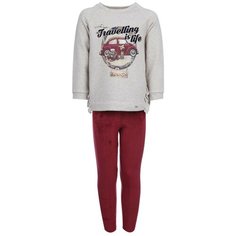 Комплект одежды Mayoral, размер 9 лет, бордовый