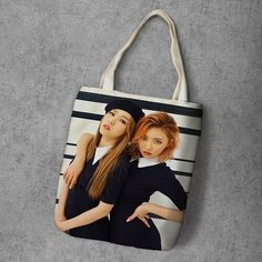 Сумка шоппер Anime Dakimakura, фактура рельефная, мультиколор