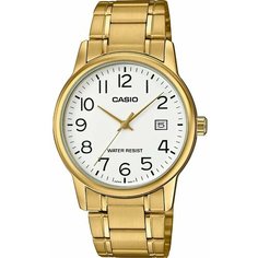 Наручные часы CASIO Collection MTP-V002G-7B2, золотой, белый