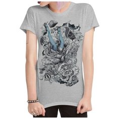 Футболка Dream Shirts, размер S, серый