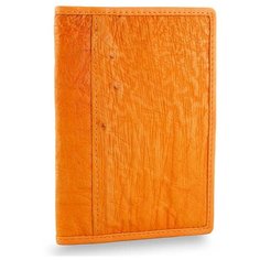Обложка для паспорта Exotic Leather, оранжевый