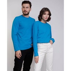 Лонгслив Uzcotton, размер 42-44\XS, голубой